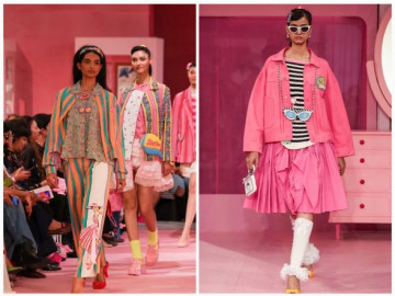 Pero Takes Barbiecore Back to the ’70s at Lakmé Fashion Week