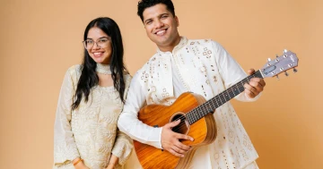 POV: Bhajans Got a Gen Z Glow-Up! 🎶✨ Backstage Siblings Want to Take Bhajan Jamming Global, One Vibe at a Time