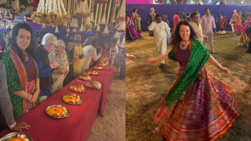 Switzerland Said “Teach Me That Garba Move!” 💃✨ Ambassador Maya Tissafi Joins Gujarat’s Navratri, Calls the Celebration Truly Remarkable