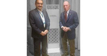Big Money, Greener Tomorrow! 🌱 Michael Bloomberg Meets Gautam Adani to Talk Clean Energy, AI and India’s Infrastructure Boom