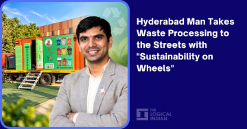 Trash Talk, but Make It Useful! ♻️ Hyderabad Man Takes “Sustainability on Wheels” to the Streets, Bringing Waste Processing Right to the People