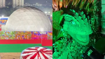 Not Your Usual Sunday Plan 🎡 ! Hyderabad Gets A 360° Dome, Robotic Dinosaurs And A Giant Wheel