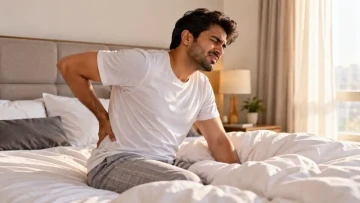 Slept Like a Baby, Woke Up Like a Question Mark? 😵 Why Your Back Can Hurt More After a Full Night’s Sleep.