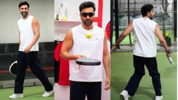 Ranbir’s New Court Crush Is Padel 🎾 From Heart-Pumping Rallies to Sharper Reflexes, Here Are 5 Ways This Tennis-Squash Mash-Up May Benefit Your Health.