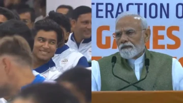 15-Year-Old Vaibhav Sooryavanshi’s Smile Steals the Show! 😄🏅 PM Modi Praises Young Athletes as India Celebrates 85 Asiad Medals 🎉
