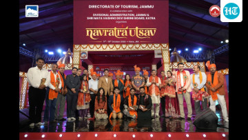 Katra’s Navratri Festival Wraps Up With Devotion and Festive Spirit
