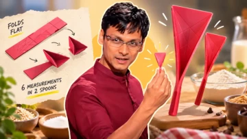 “I Don’t Even Cook”: Indian Designer’s Foldable Spoon Wins a $350,000  Shark Tank  USA Deal