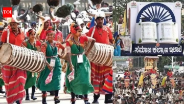 Mysuru Dasara Goes Beyond Karnataka as Two States’ CMs Join the Grand Procession
