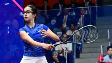 🎾 Anahat Singh Just 3-0’d a Squash Legend. At 18. 🔥