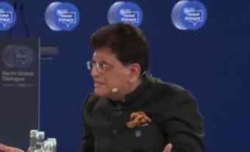 Piyush Goyal drops absolute facts on historical carbon emissions at Berlin Global Dialogue! 🌍🔥