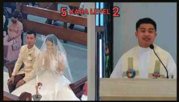Filipino Priest Delivers Homily at His Ex-Girlfriend's Wedding in Lipa City! 💒😂