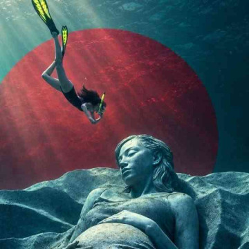 Japan Submerges 45 Ton Ocean Gaia Sculpture to Create a Living Marine Reef! 🌊🪸