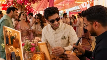 Shaadi Mein Sirf Khana-Nachna Nahi, Ab Perfume Bhi Khud Banao! 💍✨ DIY Fun & Live Engraving Take Over Luxe Weddings