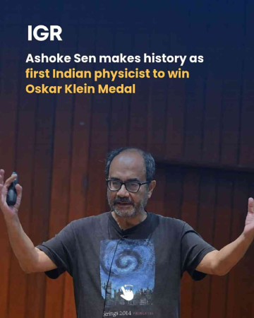 Ashoke Sen Just Became the First Indian Physicist to Win the Oskar Klein Medal, Absolute Legend Behaviour! 🏅⚛️