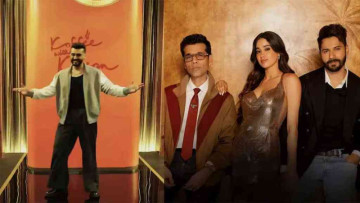 ☕ Old Fallout, New Tea! Varun, Janhvi & Arjun Bring the Drama to Koffee With Karan 👀🔥