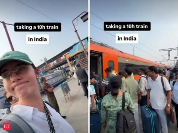 🚆 ‘Hunger Games for Luggage Space’! Lithuanian Traveller Shares Vande Bharat Experience, says "Worth Every Penny".