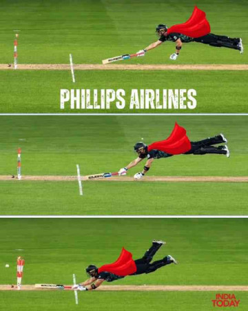 Glenn Phillips Turning Into Superman With This Flying Dive Is Pure Superhero Energy! 🦸‍♂️🏏