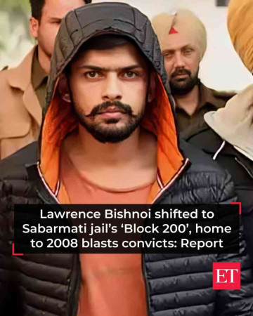 Lawrence Bishnoi Just Got Shifted to Sabarmati Jail's High-Security Block 200 Because Roommates Matter 🏢🔒