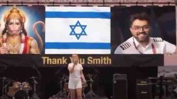 Tel Aviv Beach Just Turned Into a Massive Hanuman Chalisa Concert for Captain Smith! 🎶🙏