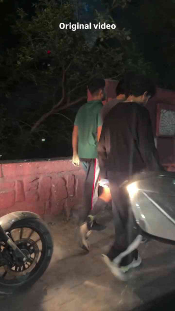 Not Random Guys on a Jaipur Street Giving Us Main Character Walk Vibes! 🕺✨