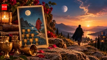 Pulled the Eight of Cups? Maybe it’s time to leave behind what no longer feels right 🃏🌙