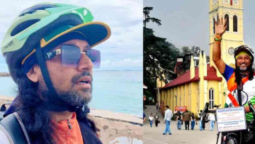 Somen Debnath Has Been Cycling Through 191 Countries for 19 Years, Talk About Wanderlust! 🚲🌍