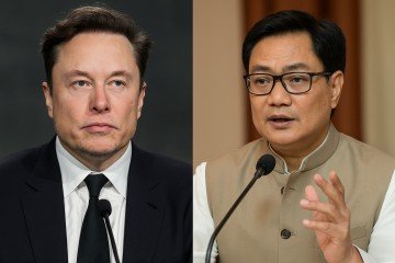 Elon Musk acknowledges India's growing economic influence, while Rijiju responds to Rahul Gandhi's comments about the nation's reputation with thoughtful insights.