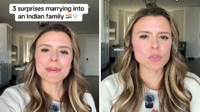 Italian woman embraces Indian family traditions, shares 3 unexpected experiences in viral video