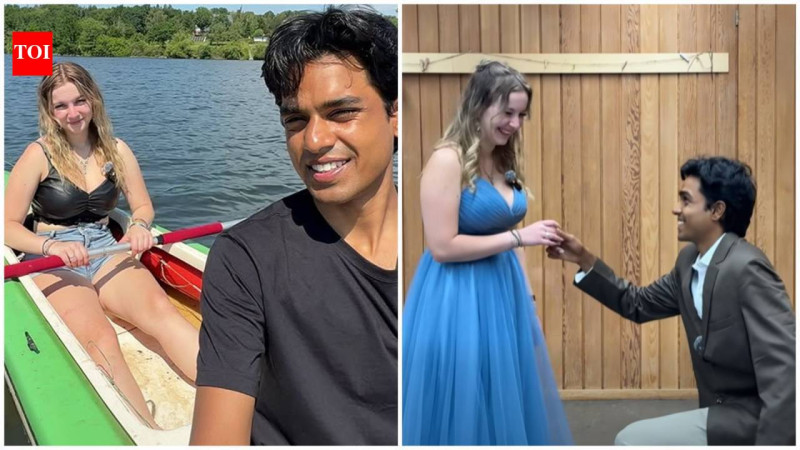 Hyderabad YouTuber Abhinav Reddy met German traveller Safira in Bali; now they're engaged to be married and winning hearts online