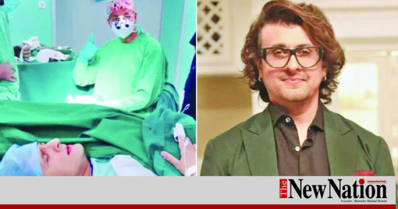 Sonu Nigam sings during surgery, video goes viral