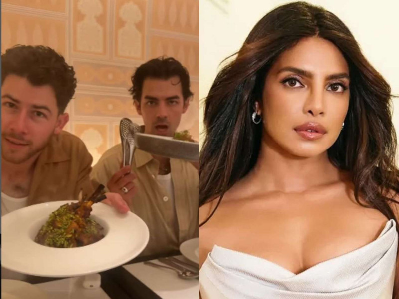 Viral video: Nick Jonas, Joe Jonas relish Murgh Makhani; netizens call them 'more Indian than Priyanka Chopra'