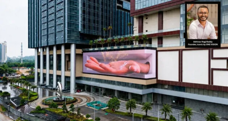 India's largest digital out-of-home LED display unveiled