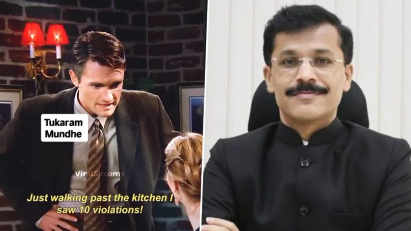 'Friends' Series Video Reimagined As FDA Raids by Tukaram Mundhe Goes Viral