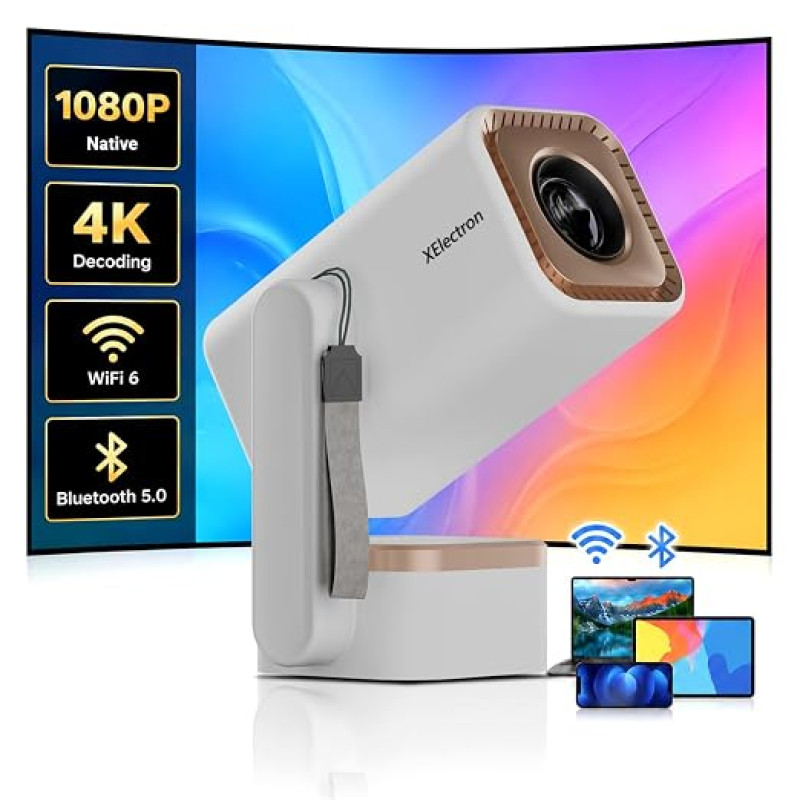 XElectron's ₹8,499 Projector Turns Any Wall Into a 200-Inch Cinema