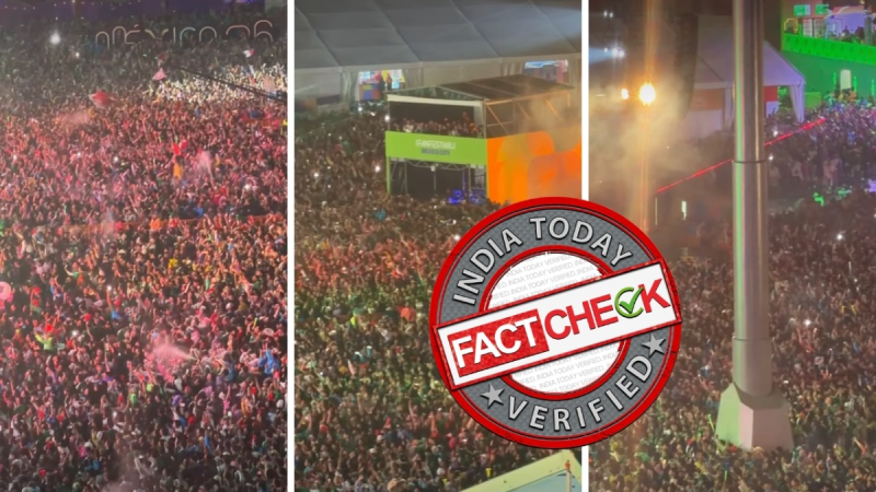 Fact Check: This DOES NOT show massive crowd at Rahul Gandhi's 'Chhatron Ki Goonj' in Pune