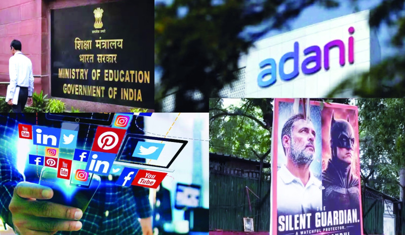 Education Ministry Tenure Controversy, Adani Politics and Rahul Gandhi as 'Batman'