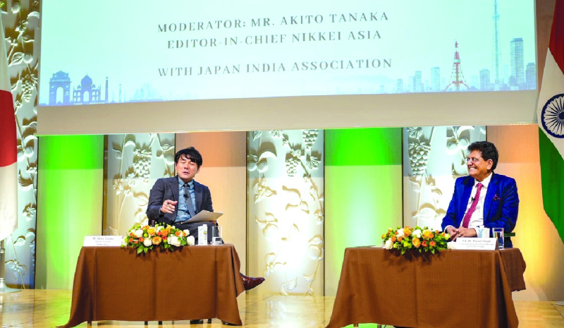 Piyush Goyal Urges Japanese Firms to Source Steel from India