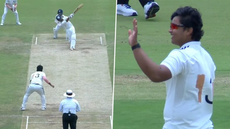 Vaibhav Sooryavanshi Labels Himself a 'Secret Wicket-Taker' After Two Wickets in an Over During Duleep Trophy 2026-27 QF
