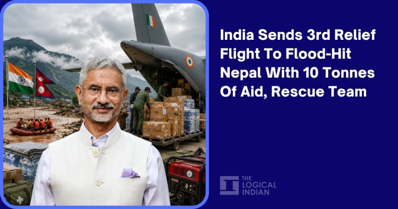 India Sends 3rd Relief Flight To Flood-Hit Nepal With 10 Tonnes Of Aid, Rescue Team