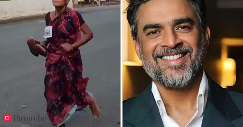 In a saree and slippers, then barefoot: Actor Madhavan salutes 47-year-old Maharashtra mother who wins marathon to fund daughters' education