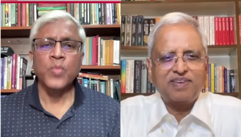 Former Finance Secretary Subhash Chandra Garg, who earlier said that India's GDP growth rate was 2.6%, not says it is 5%
