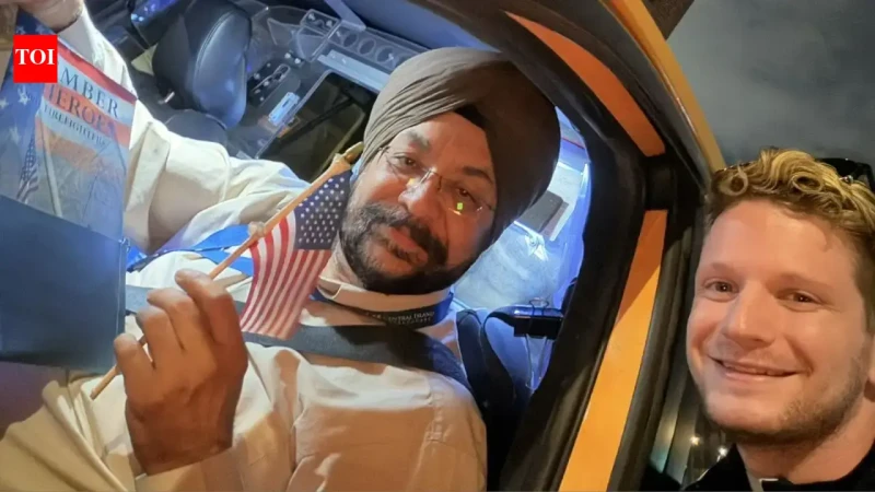 Indian-origin taxi driver drove New Yorkers for free for 40 days after 9/11