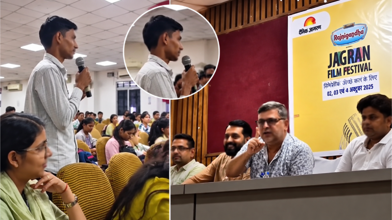 Patna University Student Questions Rajnigandha Sponsorship at Jagran Film Festival: What Happened?