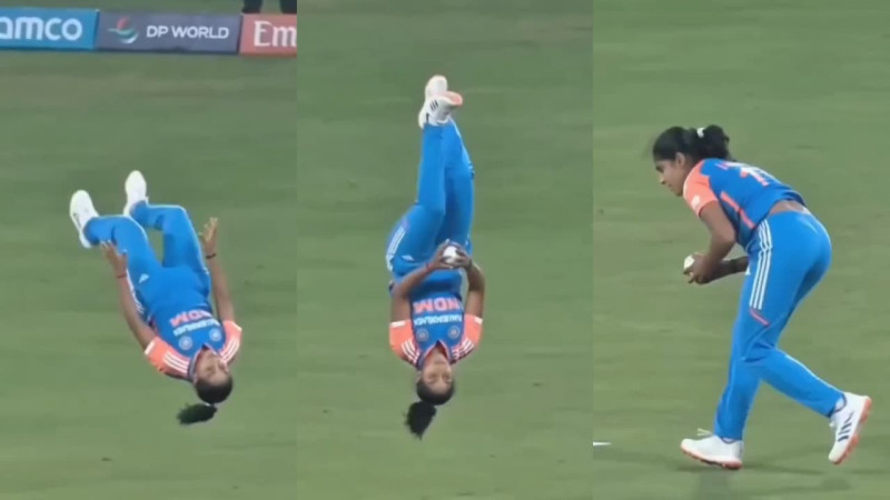Fact Check: Is the Viral Harmanpreet Kaur Somersault Catch Real or AI-Generated? Here's the Truth