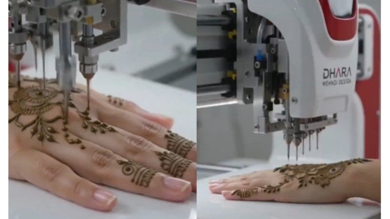 "Some More Jobs Are Gone": Harsh Goenka's Mehendi Machine Video Raises A Bigger Question About AI And Jobs