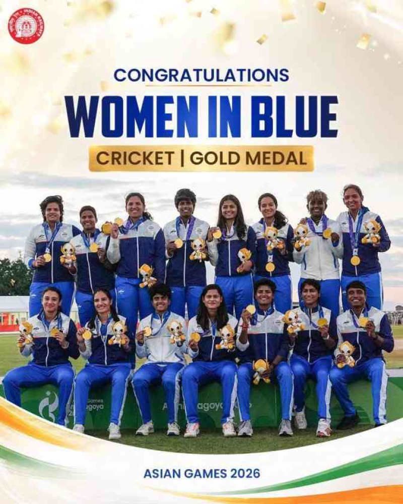 India’s First Asian Games Gold Comes With a 147-Run Statement