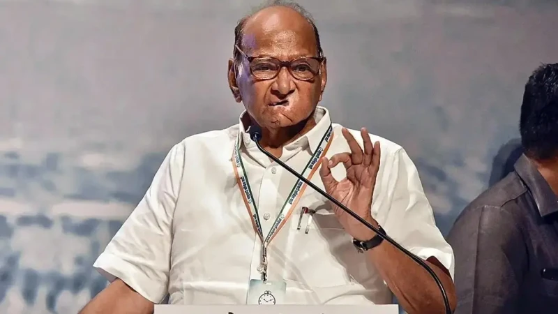 Sharad Pawar’s 17-Point Plan Takes Aim at Maharashtra’s Drought Crisis