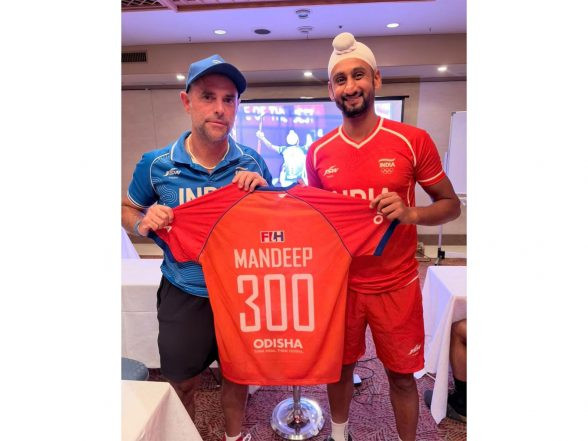 Mandeep Singh Joins India’s 300-Cap Hockey Club