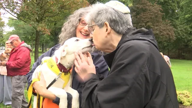 Religious leaders host first interfaith "Blessing of the Animals" in Altoona