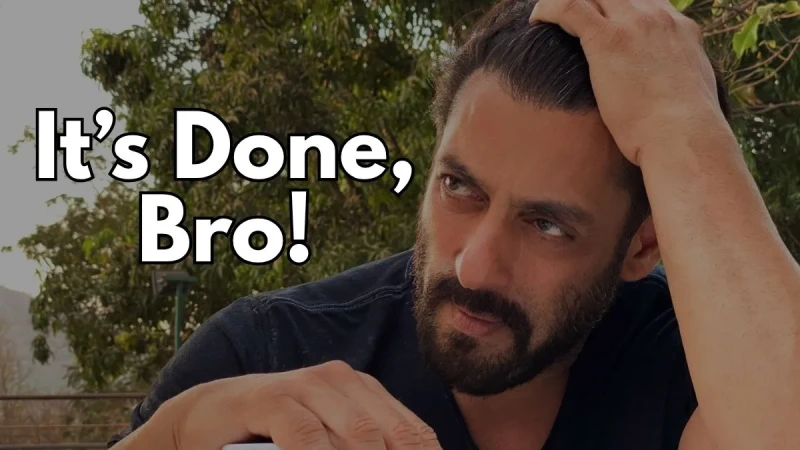 Salman Khan’s “It’s Done, Bro” Has Become a Protest Slogan